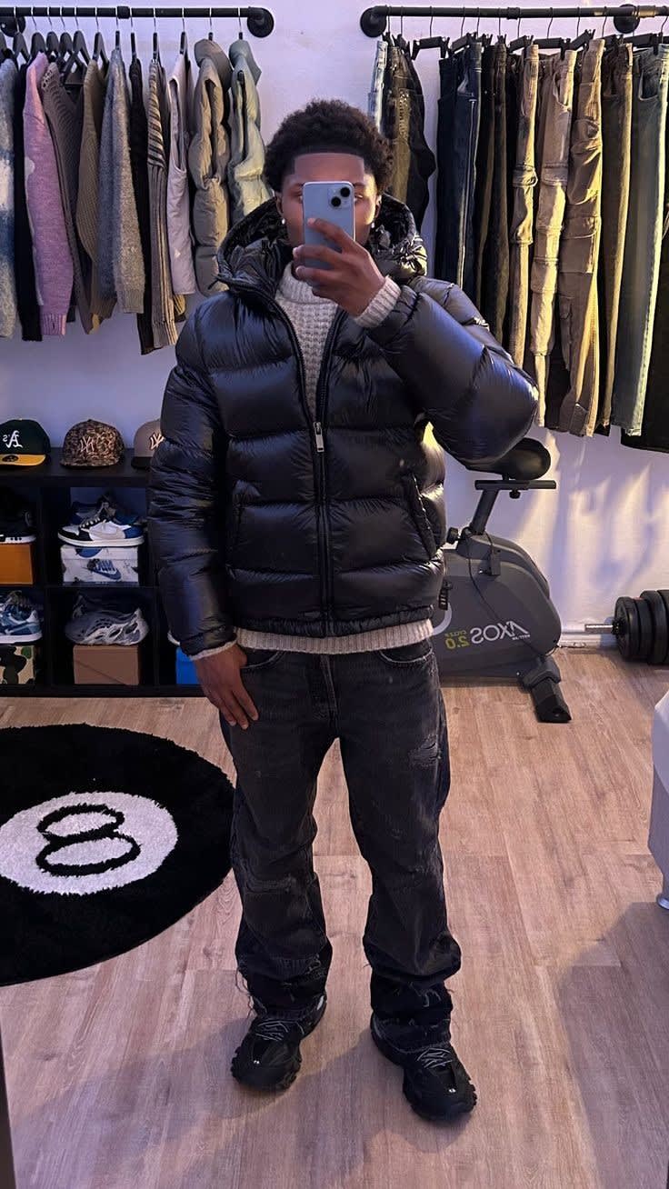 Men's Hooded Puffer Jacket | Percy_7