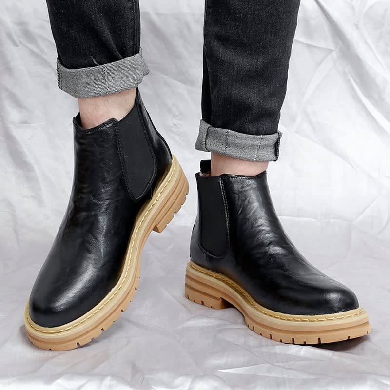 Men's Leather Chelsea Boots | Ian_6