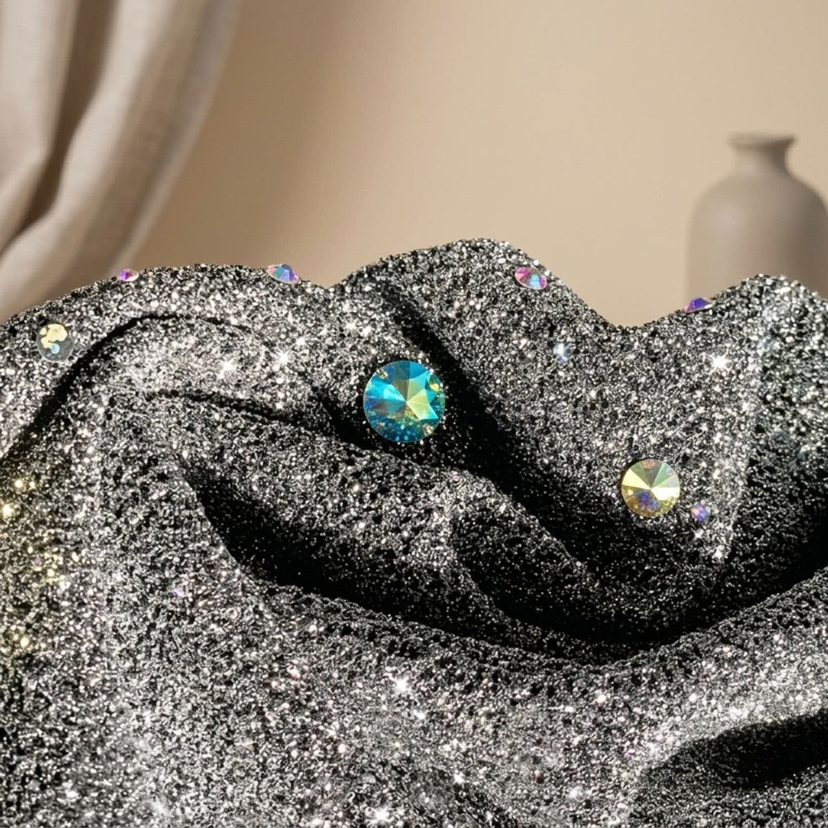 Women's Sequin Long Sleeve Christmas Party Mini Dress | Laura_6
