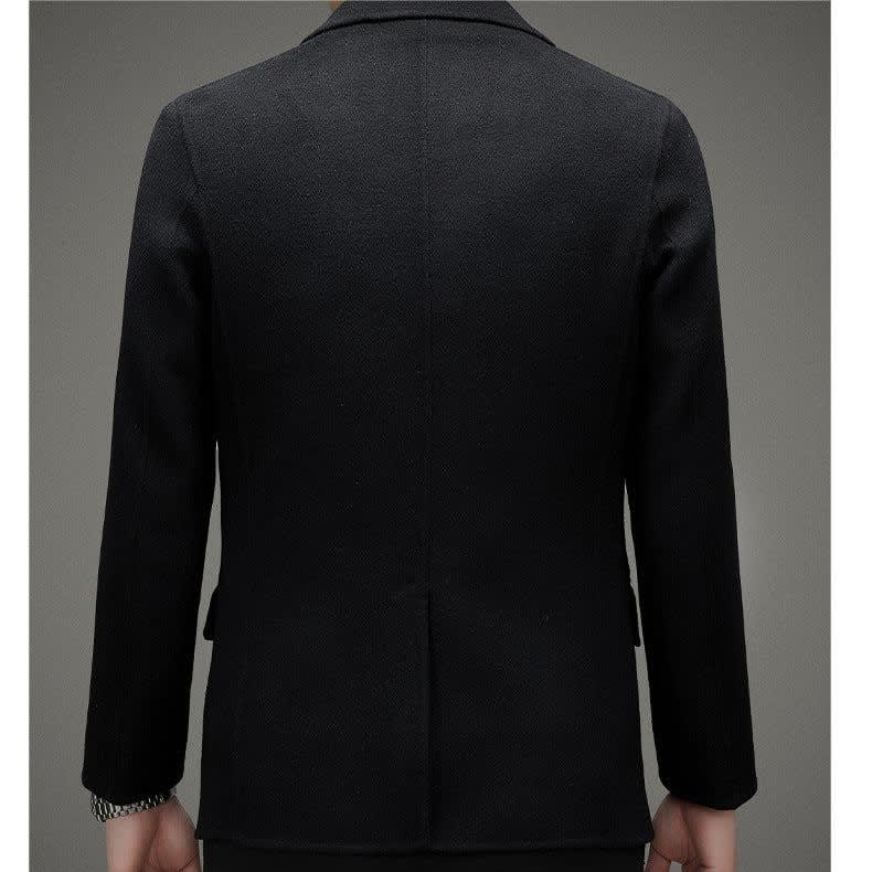 Men's Virgin Wool Overcoat with Removable Down Liner | Vaughn_9