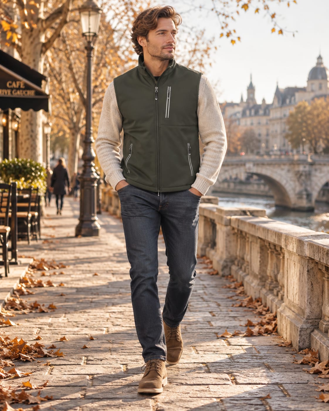 Men's Lightweight Softshell Gilet | Graham_4