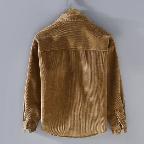 Men's Fleece Lined Corduroy Shacket | Conor_5