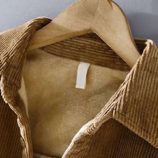 Men's Fleece Lined Corduroy Shacket | Conor_6