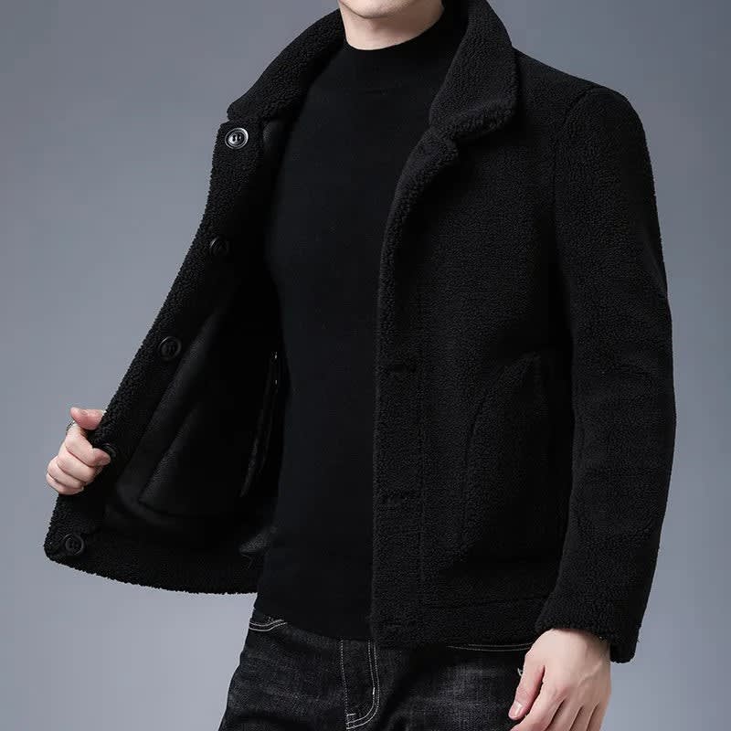 Men's Slim Fit Sherpa Jacket | Tobias_5