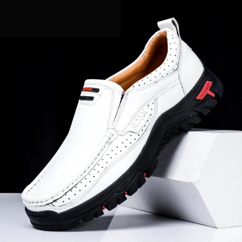 Men's Leather Slip-On Loafers | Rowan_11