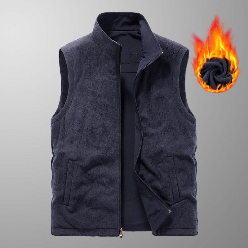 Men's Windproof Fleece Gilet | Karl_2