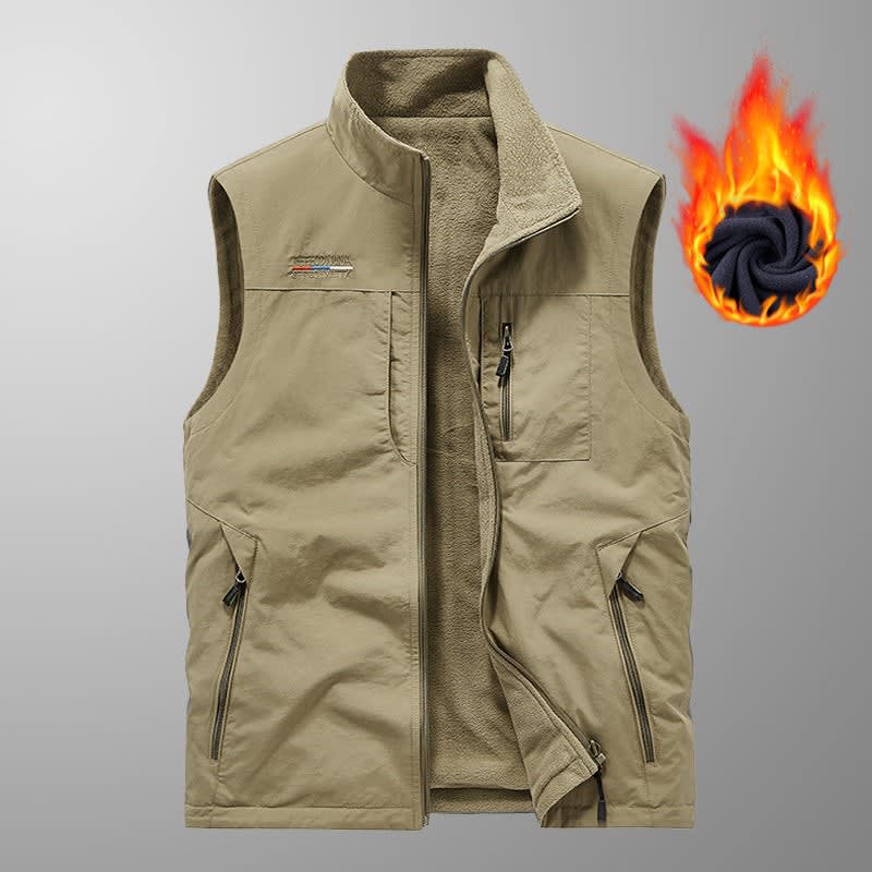 Men's Windproof Fleece Gilet | Karl_6