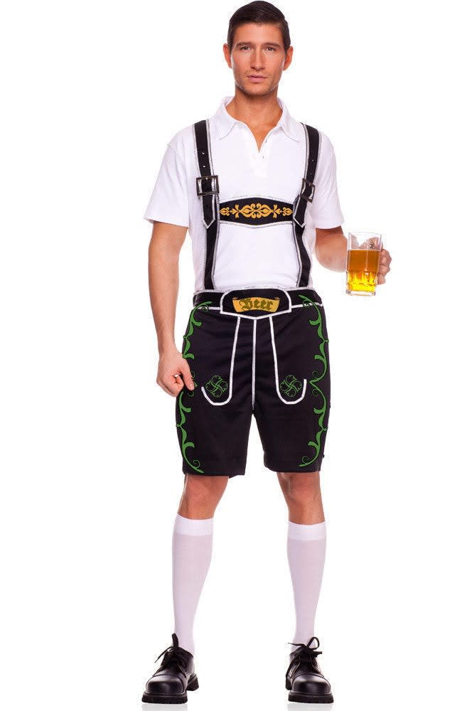 Men's Oktoberfest Lederhosen and Shirt Set | Joss_9