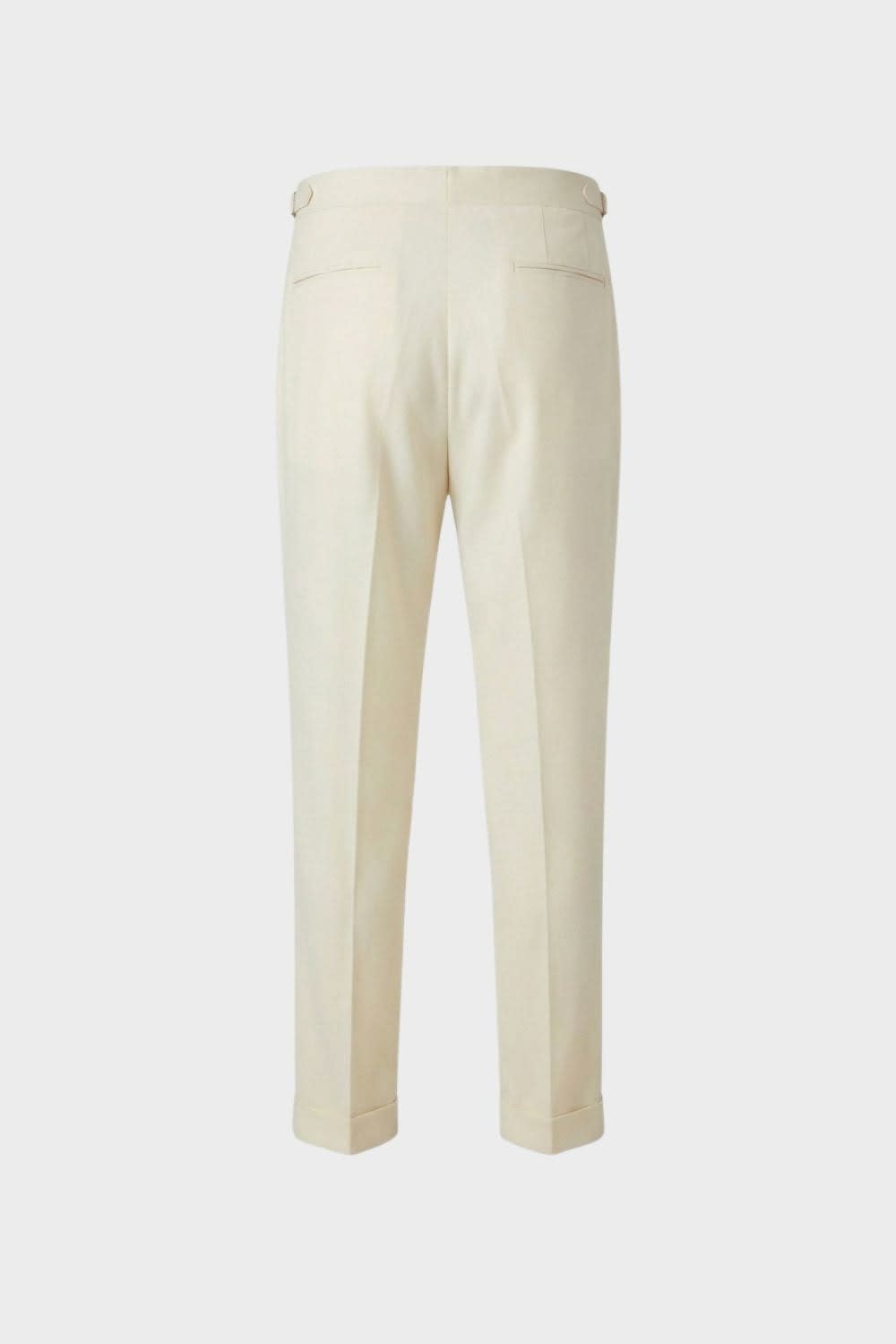 Men's High Waist Pleated Trousers | Reginald_2