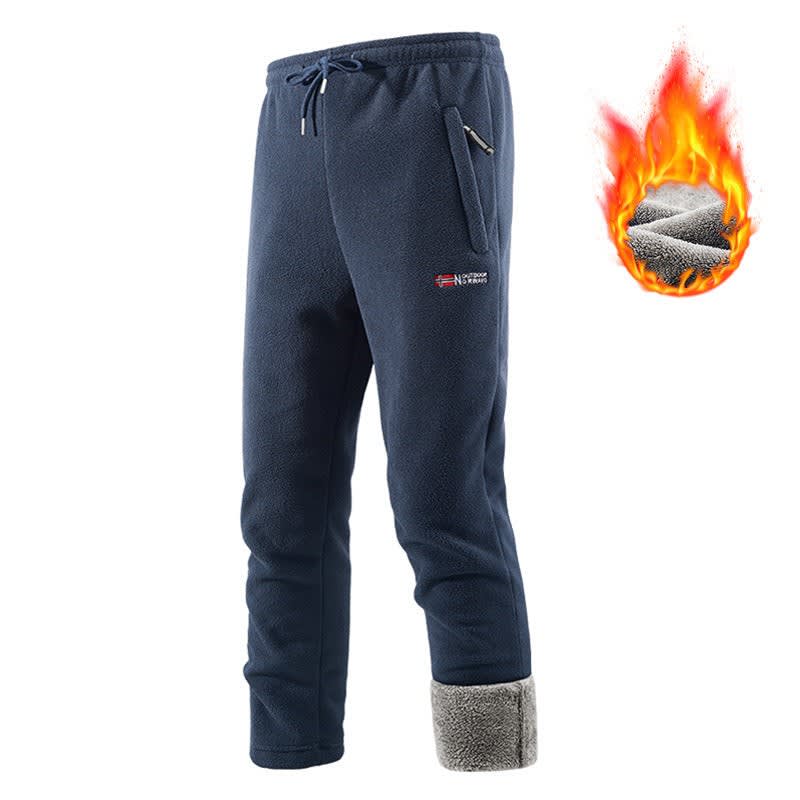 Men's Sherpa Lined Fleece Joggers | Thomas_6