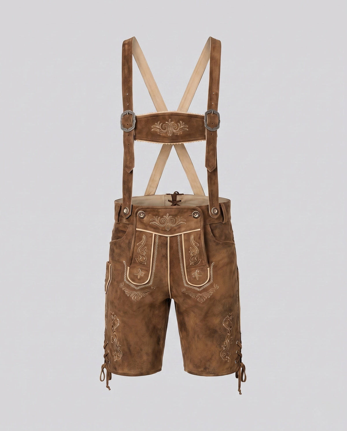 Men's Suede Oktoberfest Lederhosen | Albert_4
