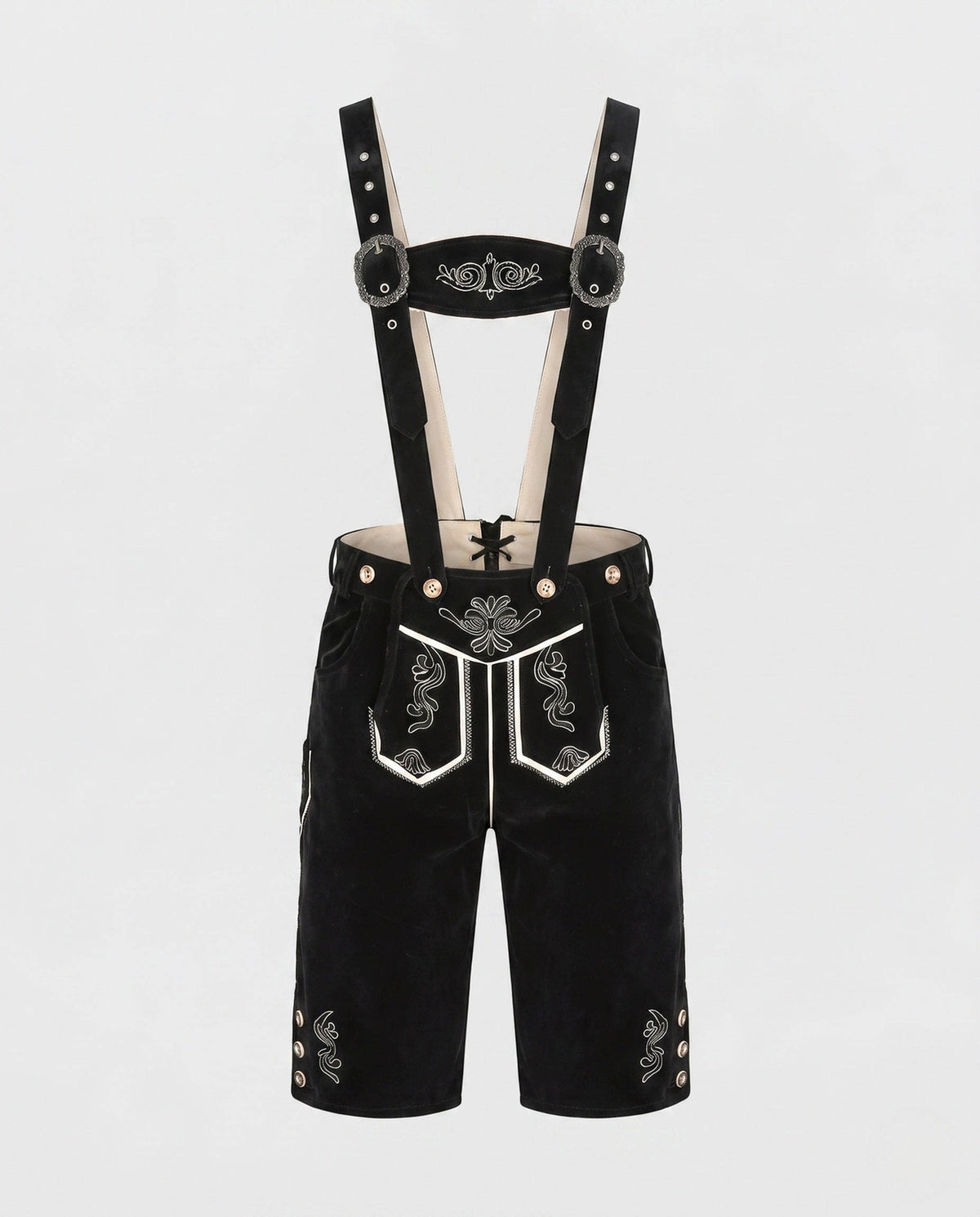 Men's Embroidered Lederhosen Shorts | Robert_4