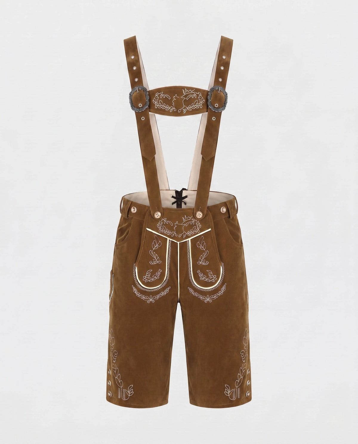 Men's Embroidered Lederhosen Shorts | Robert_5