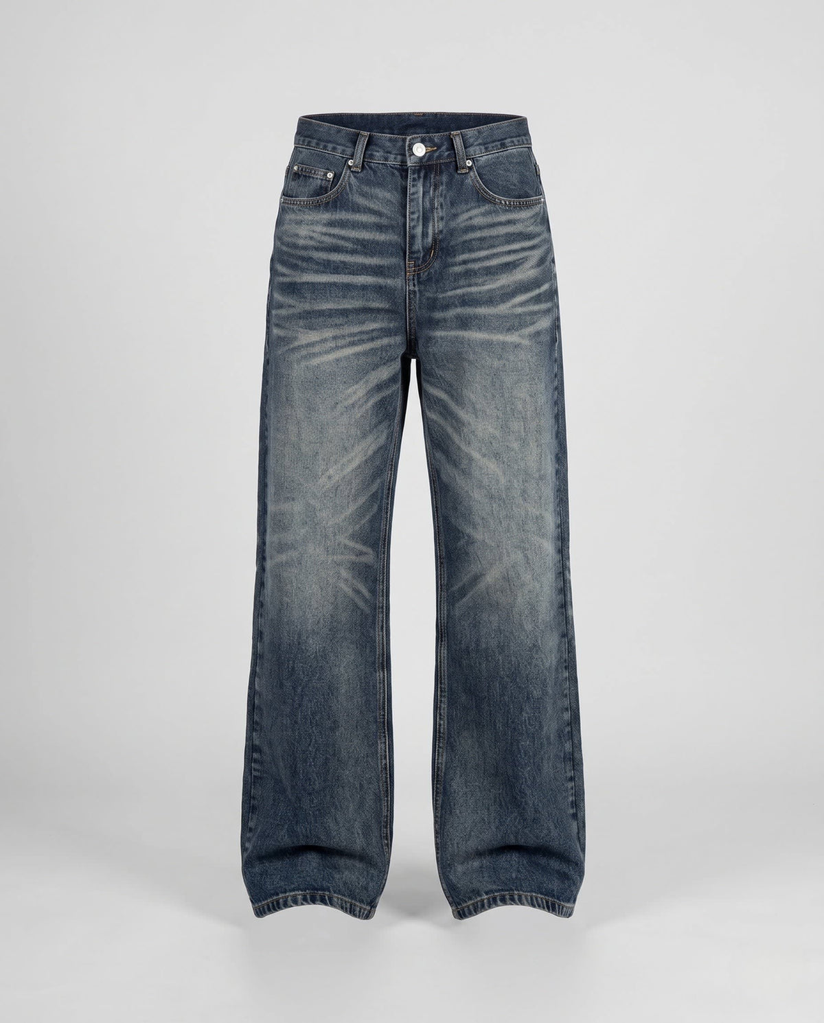 Men's Retro Wide Leg Flared Jeans | Oliver_5