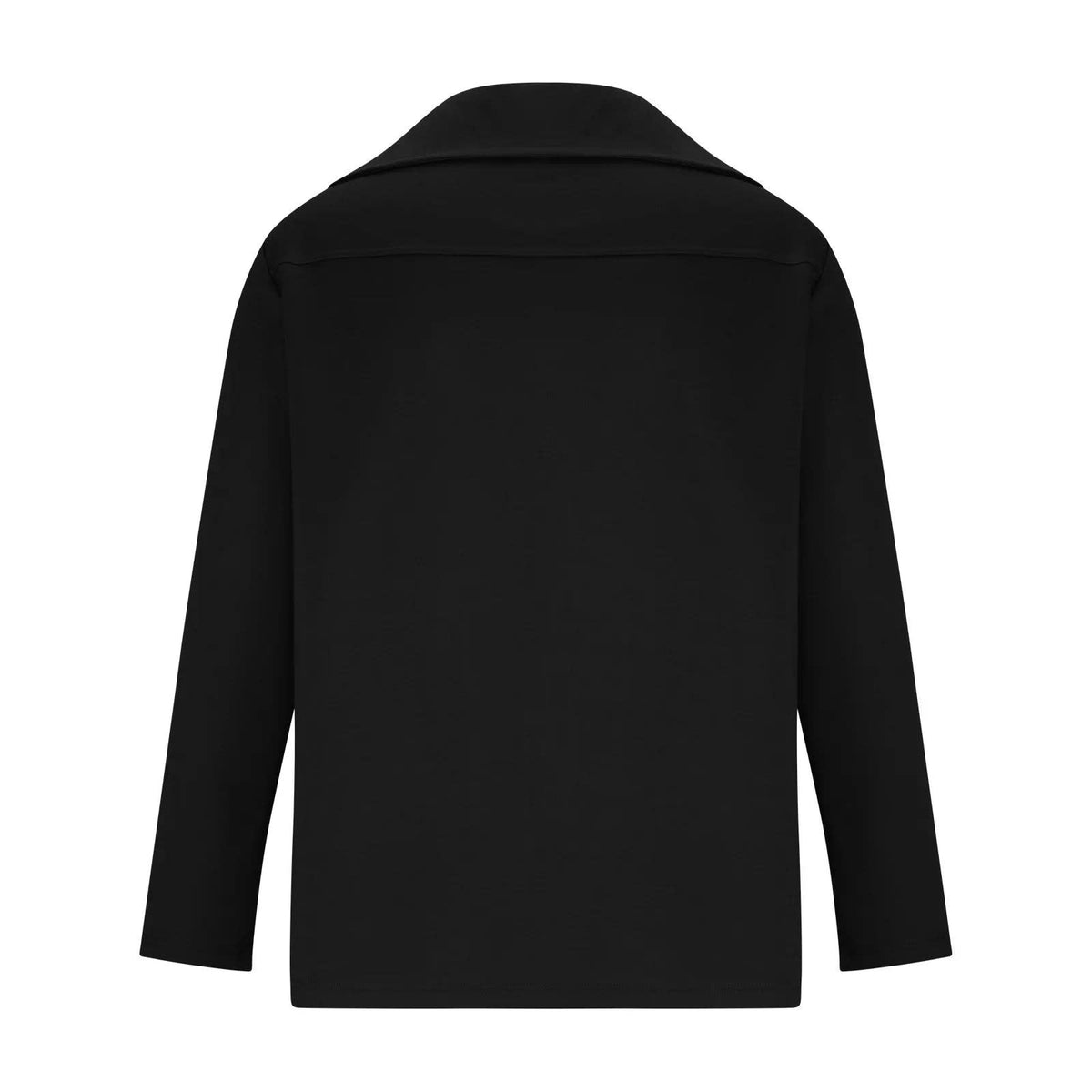 Men's Wide Lapel Double-Breasted Pea Coat | Stuart_11