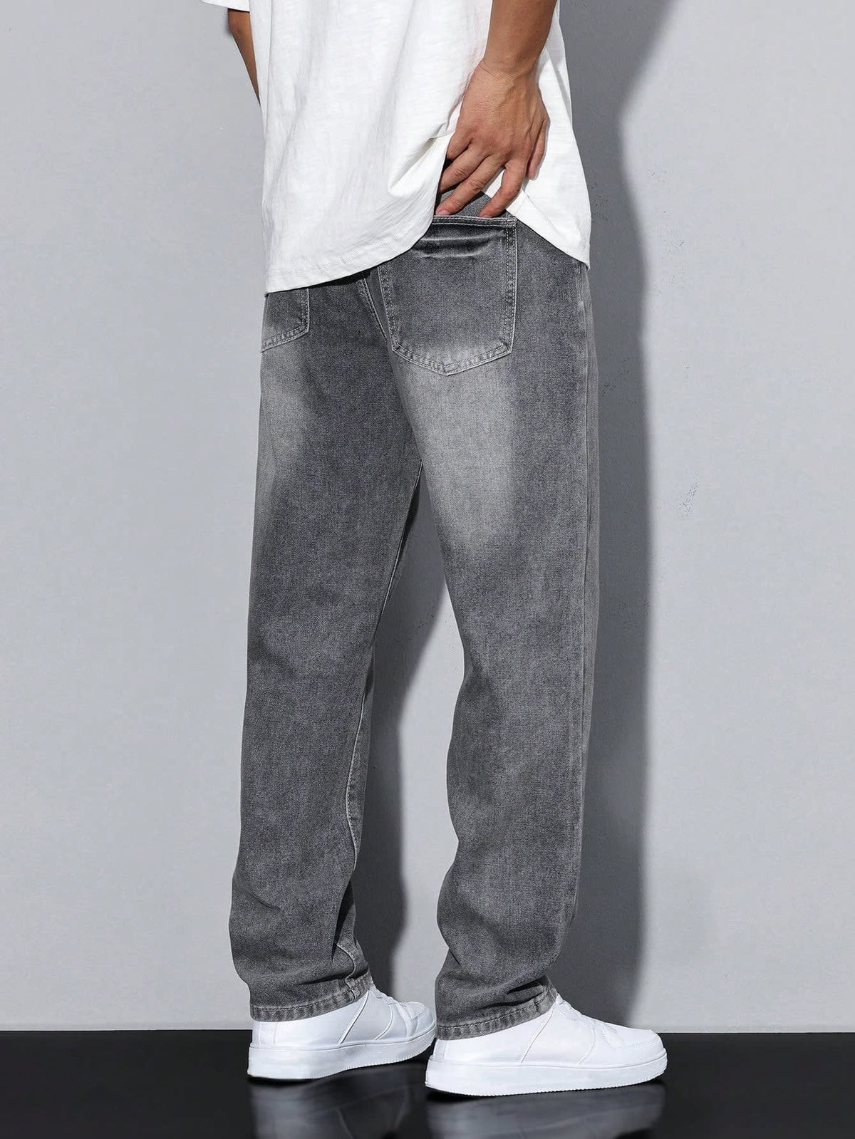 Men's Regular Fit Straight Leg Jeans | Ronald_7