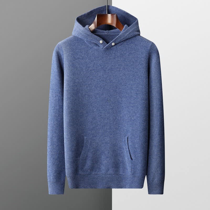 Men's Merino Wool Hooded Jumper | Henry_6