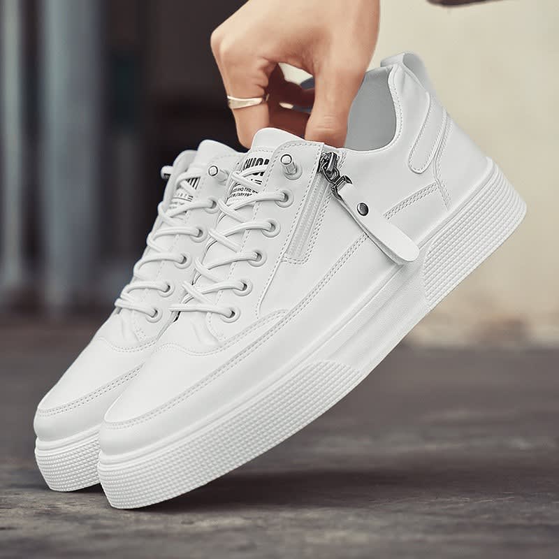 Men's Leather Low Top Trainers | Rupert_9