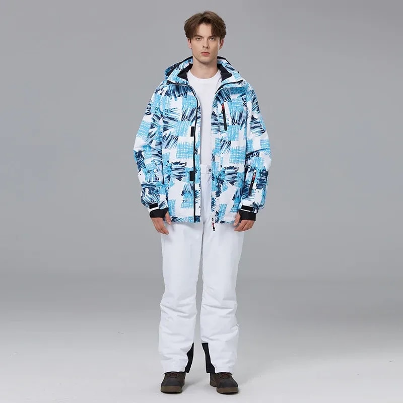 Men's Printed Ski Outfit Jacket and Trousers Set | Jared_3