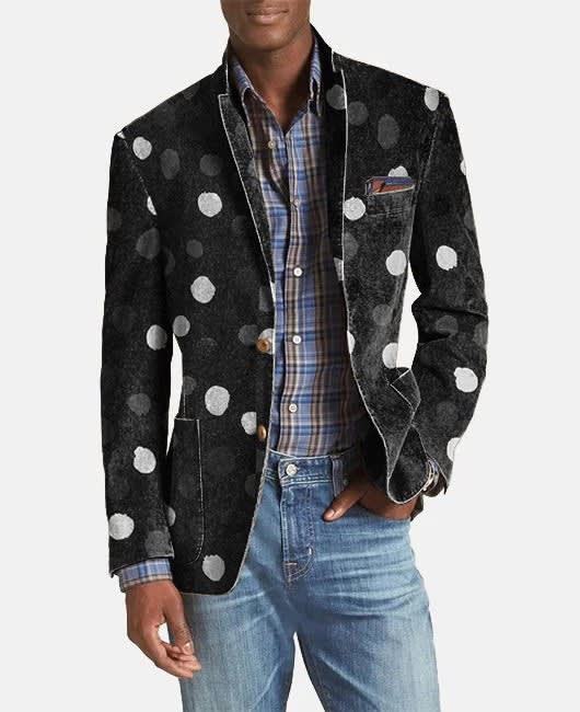 Men's Check Regular Fit Blazer | Horatio_5