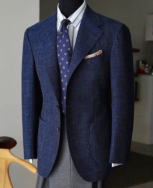 Men's Check Regular Fit Blazer | Horatio_9