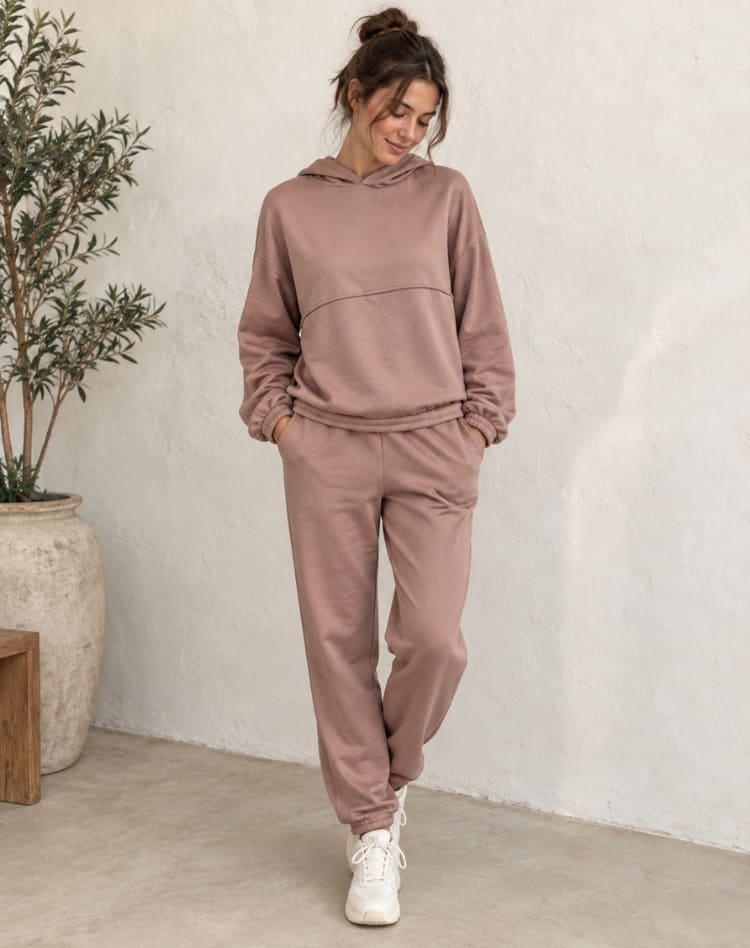 Women's Hoodie And Jogger Tracksuit | Caroline_2