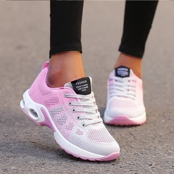 Women's Knit Air Sole Orthopedic Trainers | Perdita_13