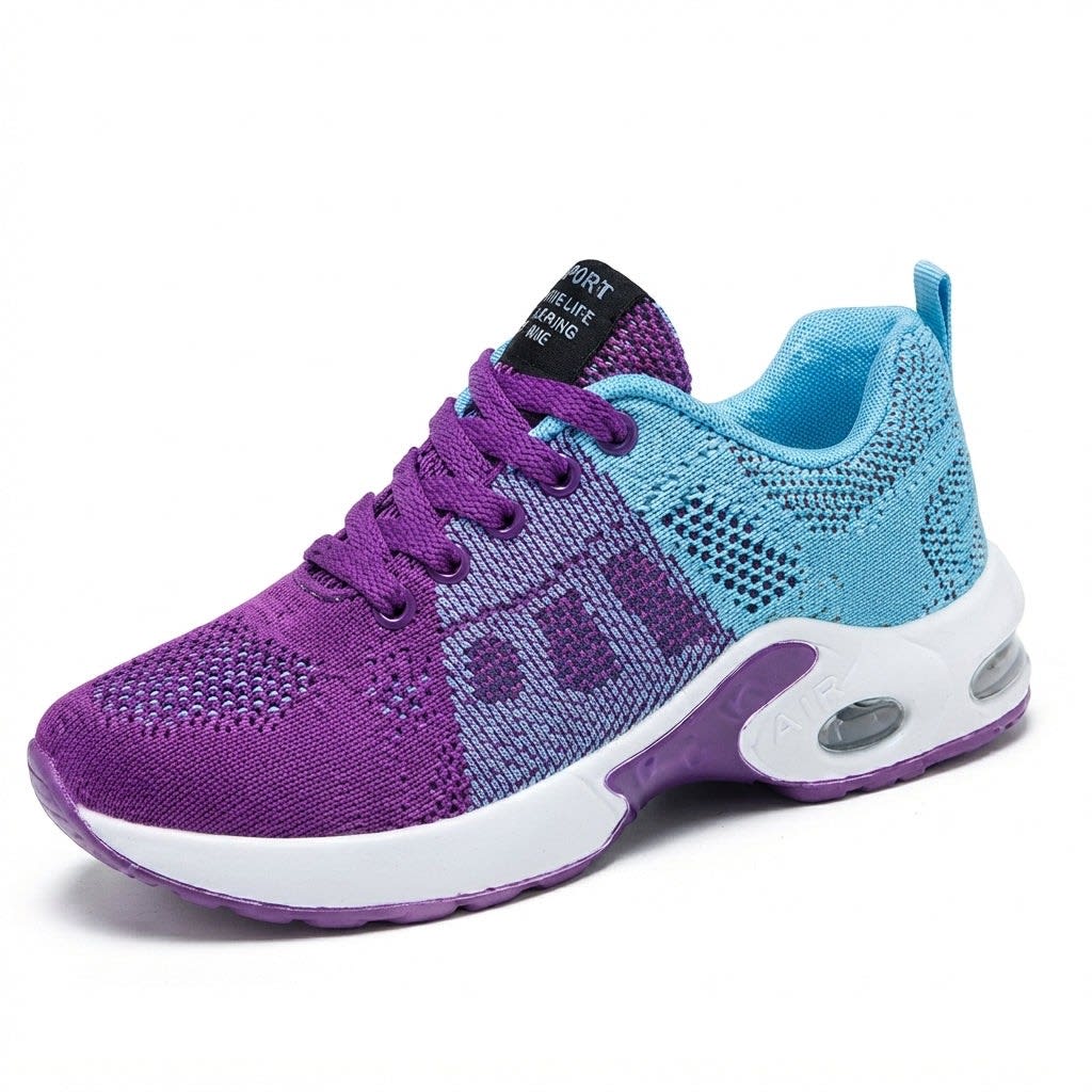 Women's Knit Air Sole Orthopedic Trainers | Perdita_8
