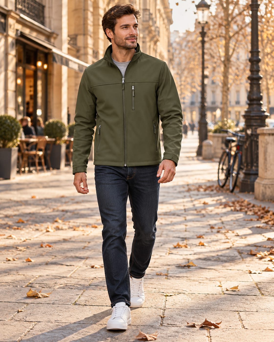 Men's Fleece Lined Softshell Jacket | Henry_2