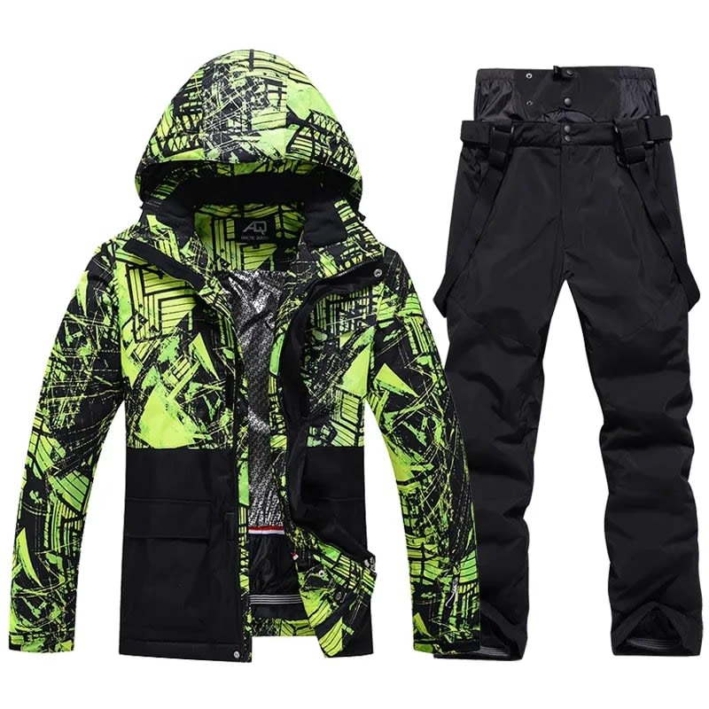 Men's Waterproof Insulated Ski Outfit Jacket and Trousers | Joel_1