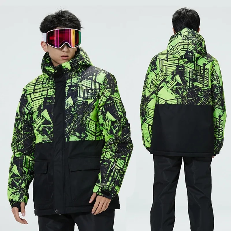 Men's Waterproof Insulated Ski Outfit Jacket and Trousers | Joel_5