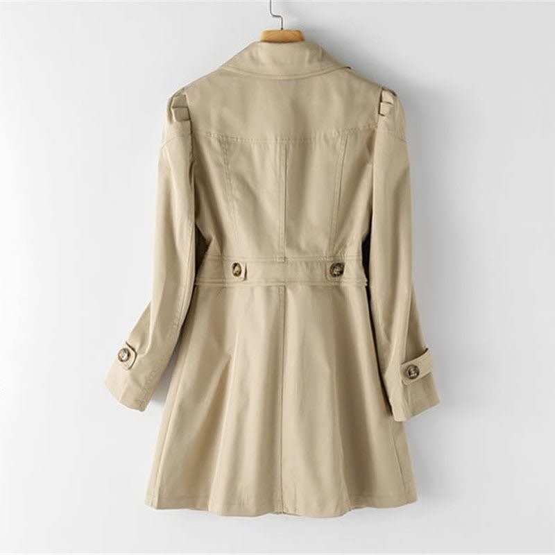 Women's Single Breasted Trench Coat | Rebecca_9