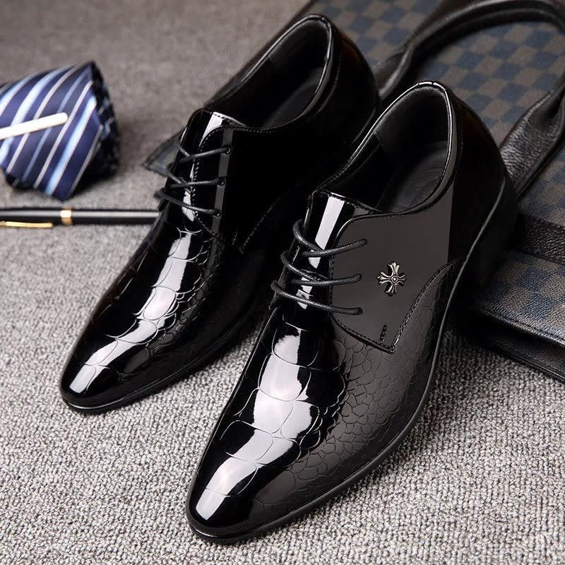 Men's Patent Leather Formal Shoes | Ieuan_1