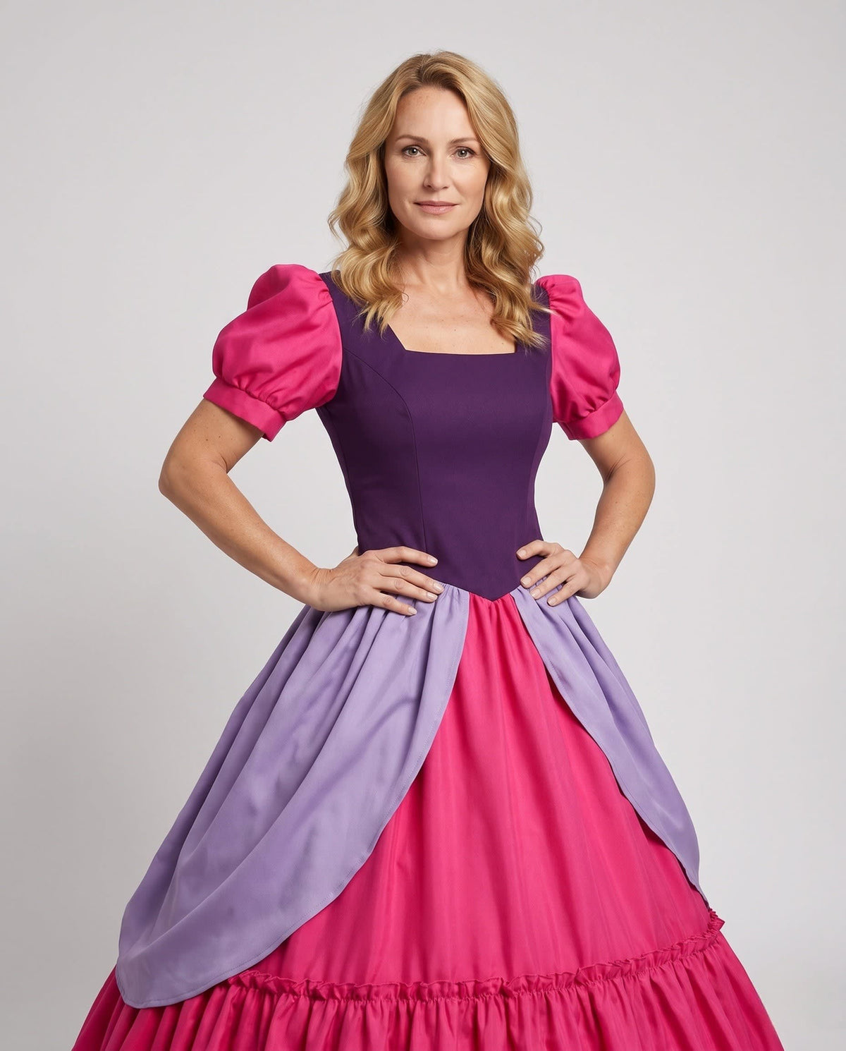 Women's Ruffled Princess Costume Gown | Seraphina_2