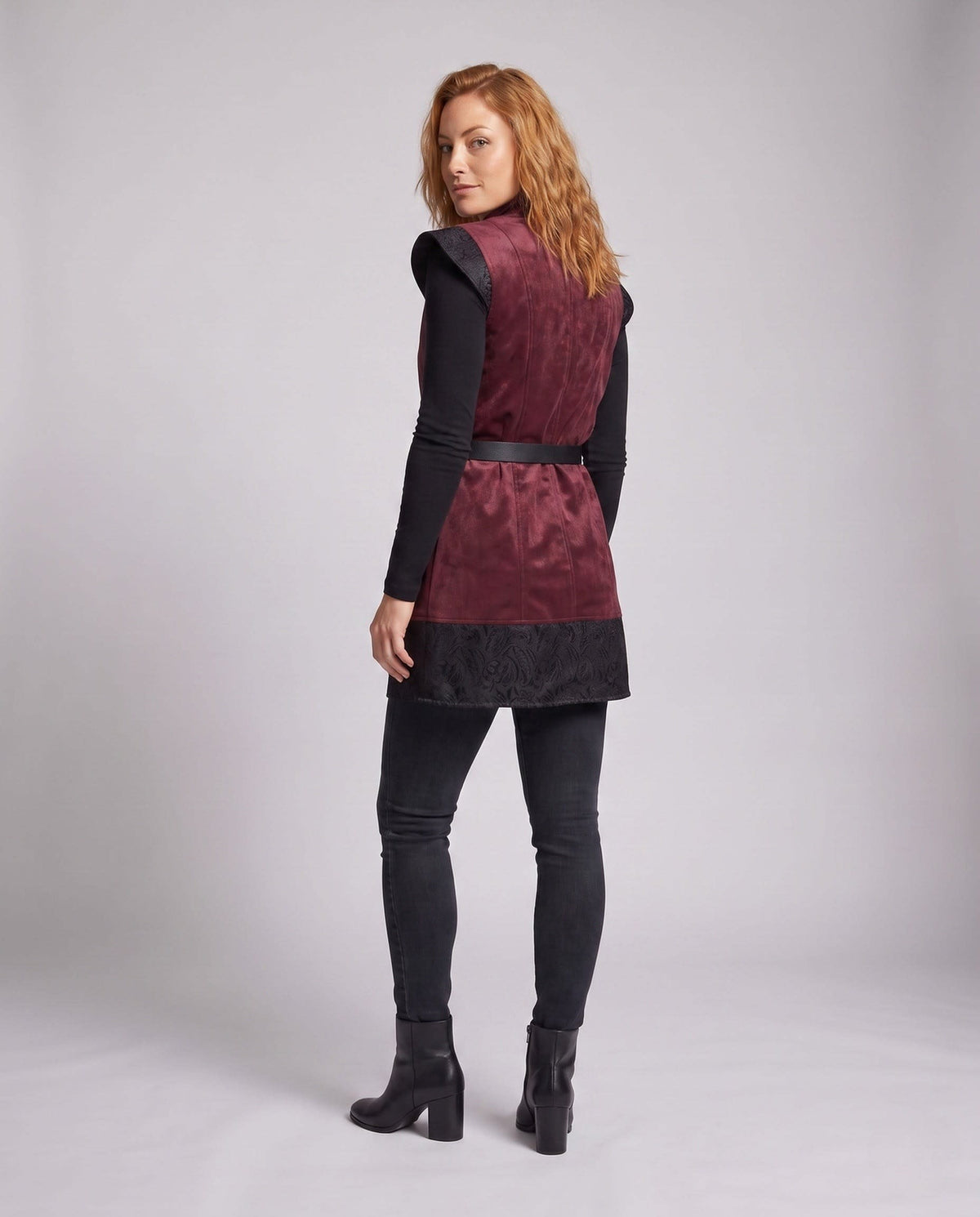 Women's Gothic Belted Costume Gilet | Nancy_4