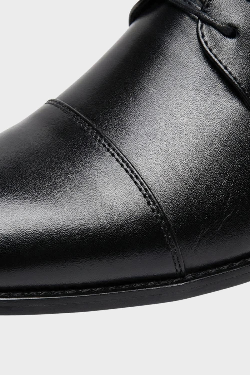 Men's Leather Lace-Up Derby Shoes | Pierce_3