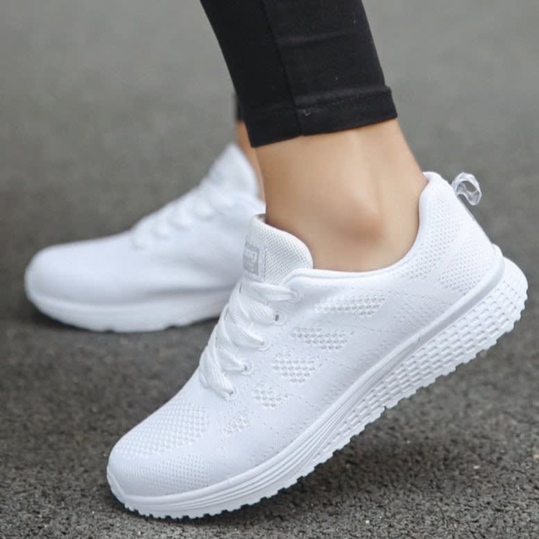 Women's Knit Running Style Orthopedic Trainers | Nerine_3
