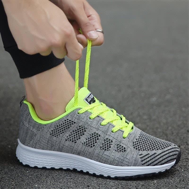 Women's Knit Running Style Orthopedic Trainers | Nerine_7