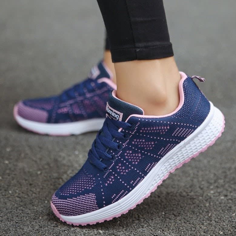 Women's Knit Running Style Orthopedic Trainers | Nerine_8