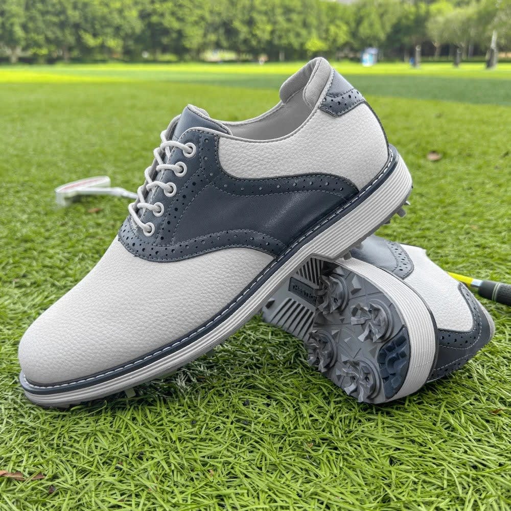 Men's Waterproof Spiked Golf Shoes | Auberon_10