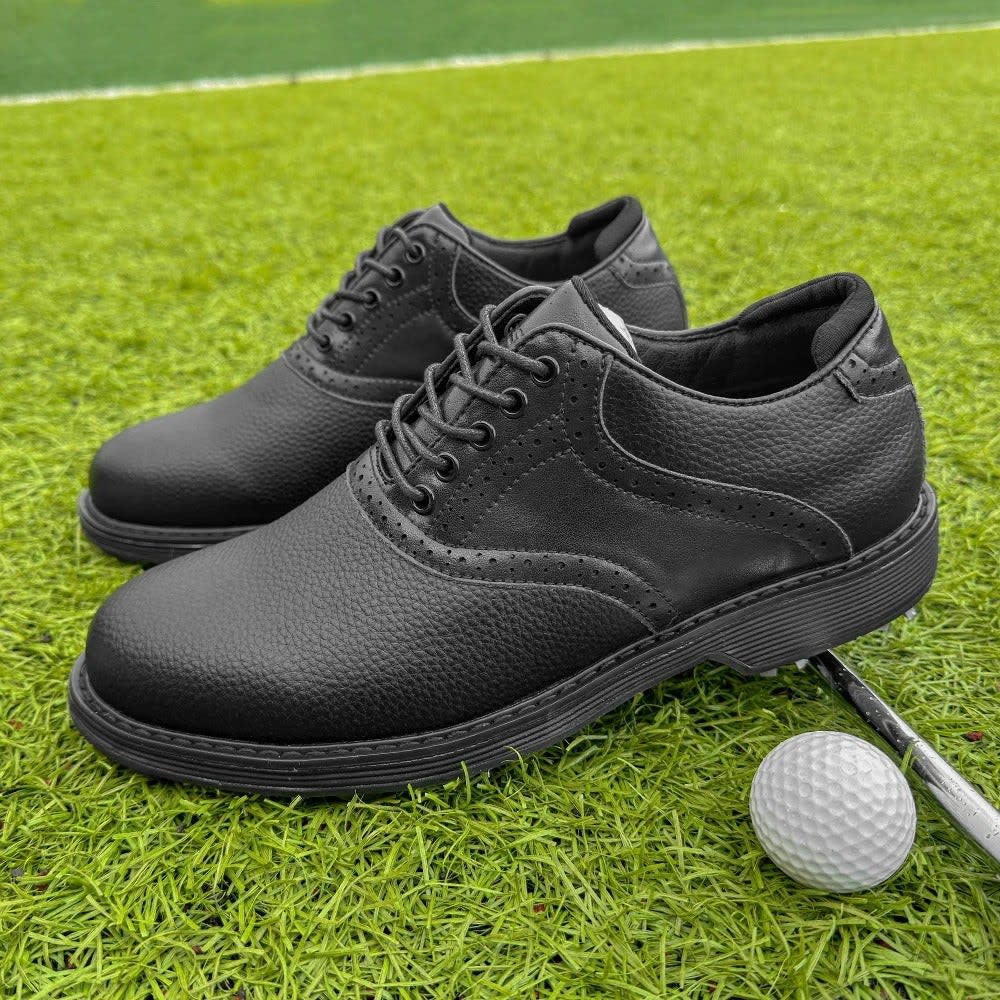 Men's Waterproof Spiked Golf Shoes | Auberon_16