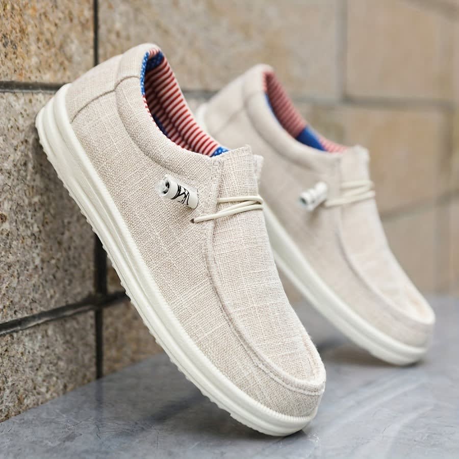 Men's Lightweight Canvas Loafers | Tadhg_4
