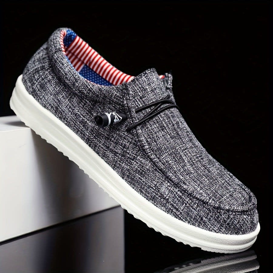 Men's Lightweight Canvas Loafers | Tadhg_7