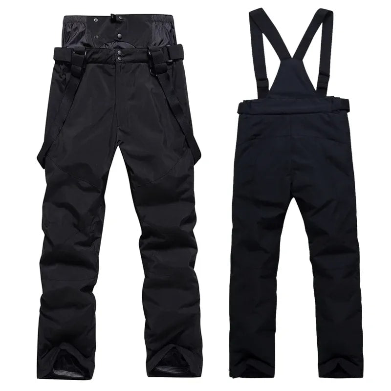 Men's Waterproof Insulated Ski Trousers with Braces | Lawrence_14