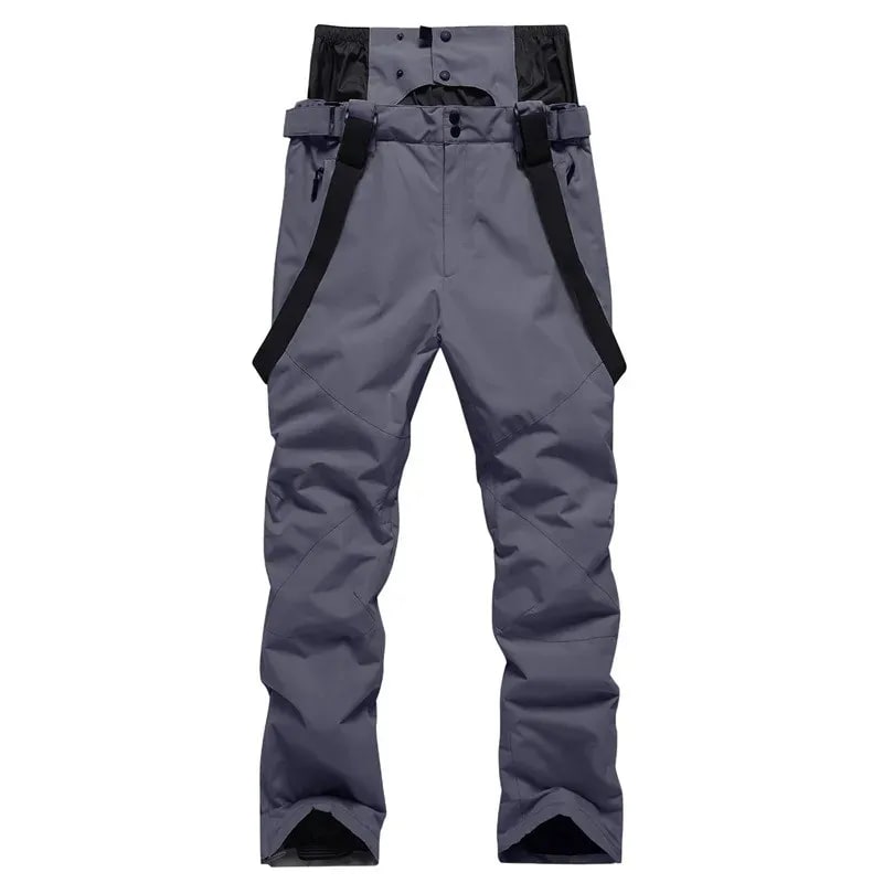 Men's Waterproof Insulated Ski Trousers with Braces | Lawrence_3