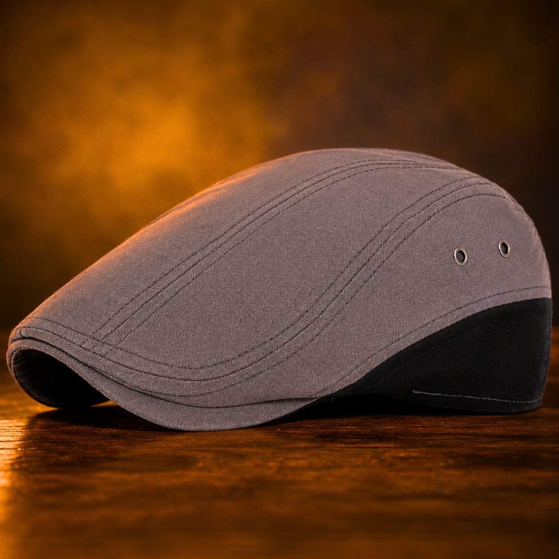 Men's Breathable Linen Flat Cap | Horace_12