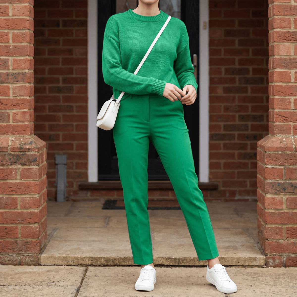 Women's Cotton Two-Piece Lounge Set | Paula_11