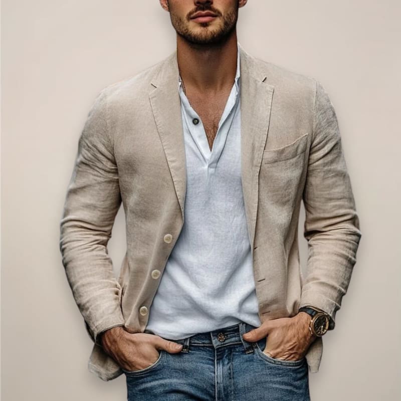 Men's Slim Fit Casual Blazer | Emlyn_1