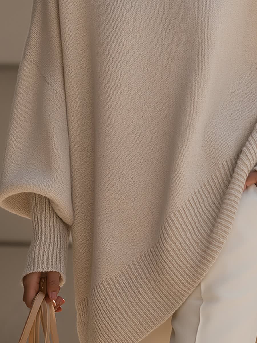 Women's Longline Knit Jumper | Rhoswen_9