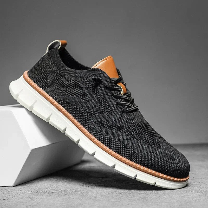 Men's Breathable Knit Trainers | Sandy_3